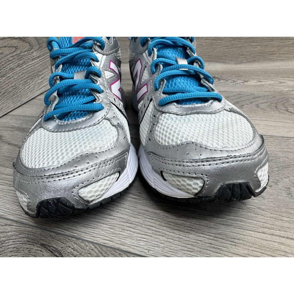 Women's New Balance 470 V4 Gray White Blue Wide Running Shoes / W470SP4 / Size 8 - Picture 9 of 11